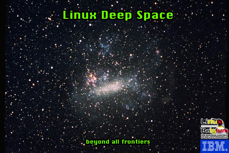 Deep Space graphical first page: 137Kb of star peek graphics (Large Magellanic Cloud Before Supernove 1987) - continue to the next page for the real info